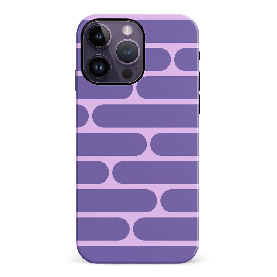 iPhone 14 Pro Max Capsules Phone Case in Purple