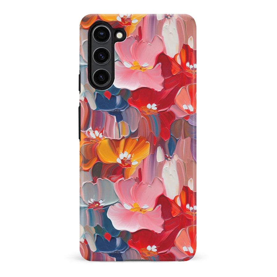 Samsung Galaxy S23 Plus Mirage Painted Flowers Phone Case