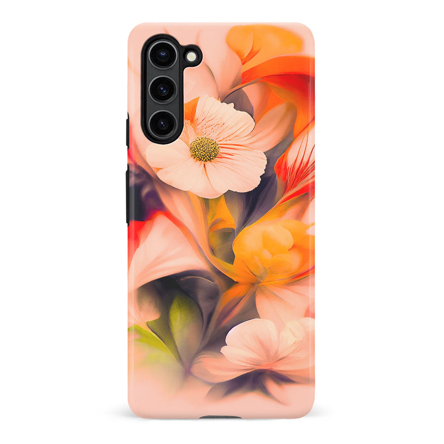 Samsung Galaxy S23 Plus Tranquil Painted Orchids Phone Case