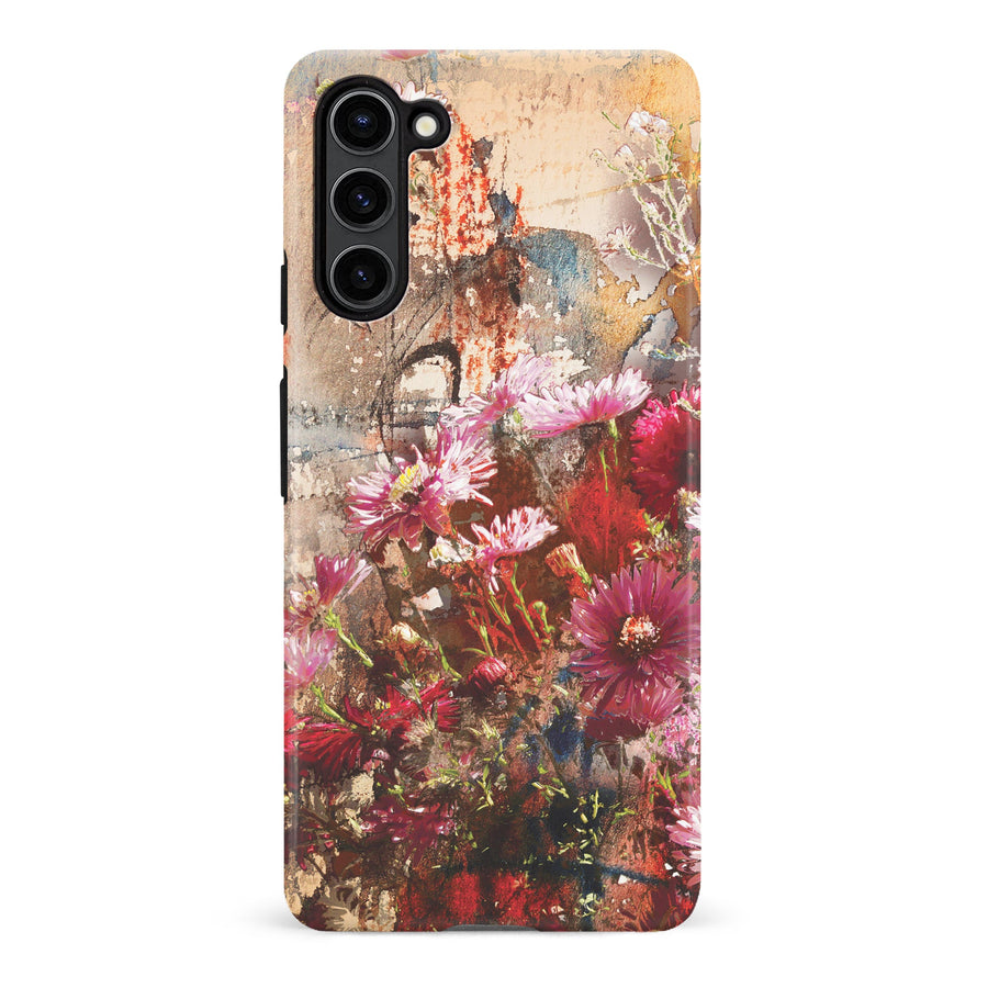 Samsung Galaxy S23 Plus Whirlwind of Painted Roses Phone Case