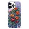 iPhone 13 Pro Rhapsody Painted Flowers Phone Case