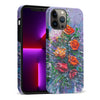 iPhone 13 Pro Max Rhapsody Painted Flowers Phone Case