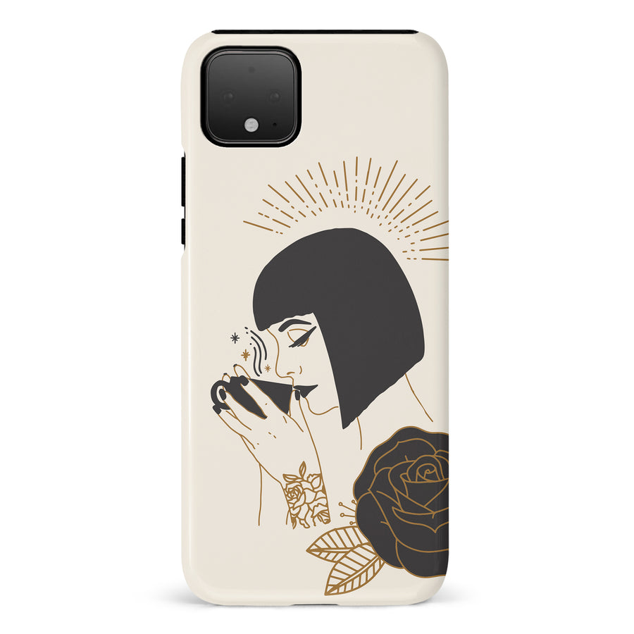 Google Pixel 4 XL Cleopatra's Coffee Phone Case