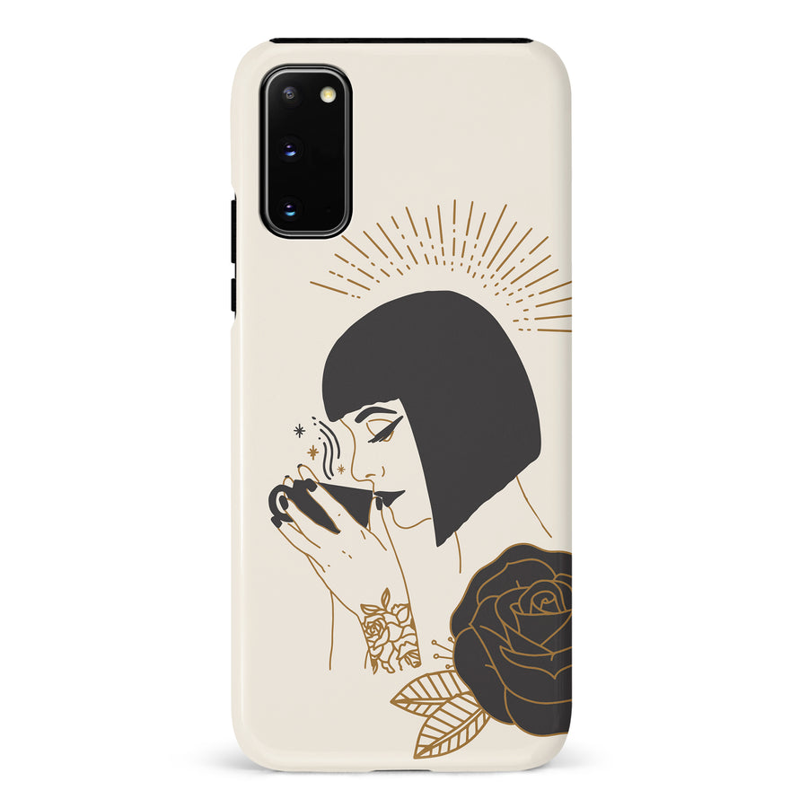 Samsung Galaxy S20 Cleopatra's Coffee Phone Case