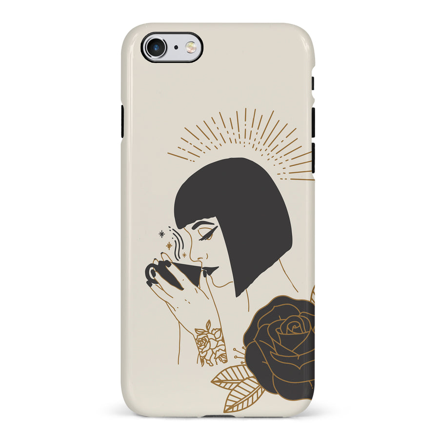 iPhone 6 Cleopatra's Coffee Phone Case