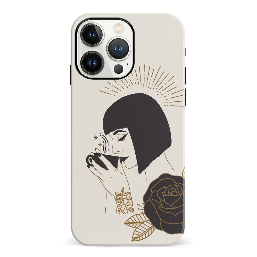 iPhone 13 Pro Cleopatra's Coffee Phone Case