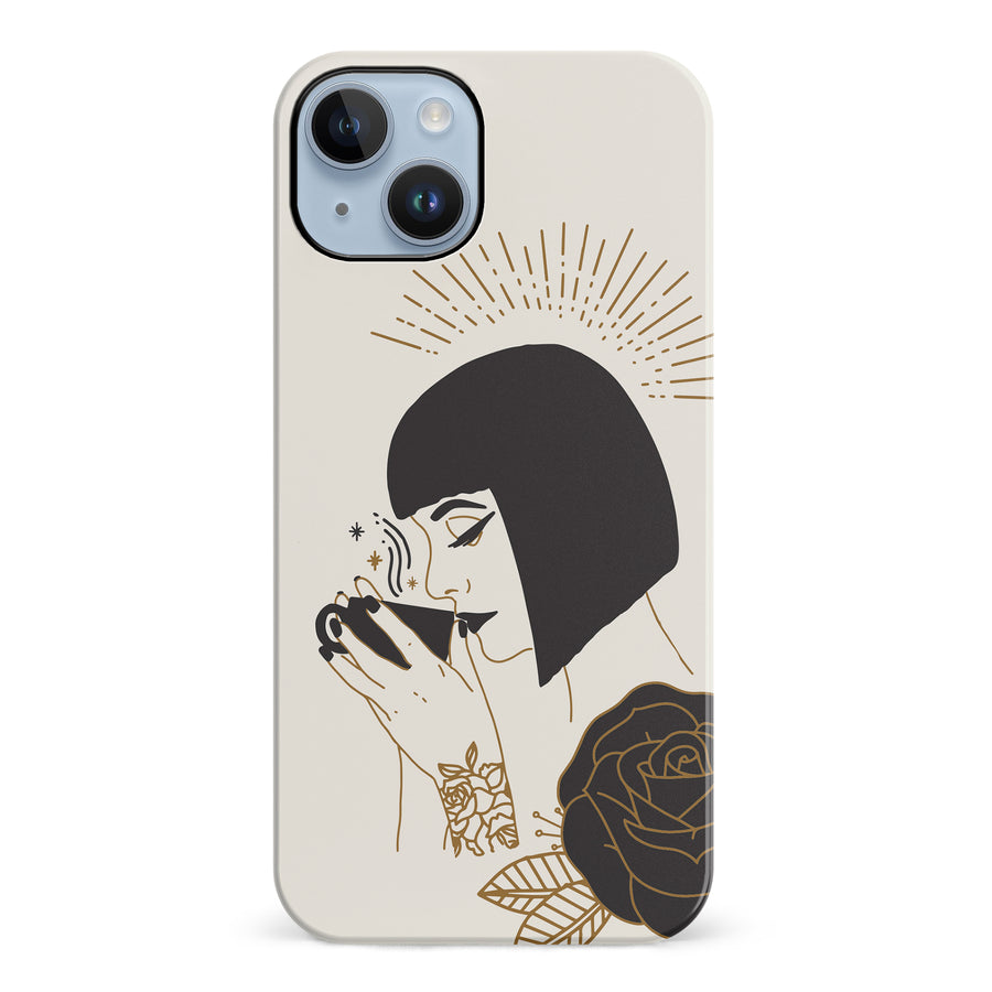 iPhone 14 Plus Cleopatra's Coffee Phone Case