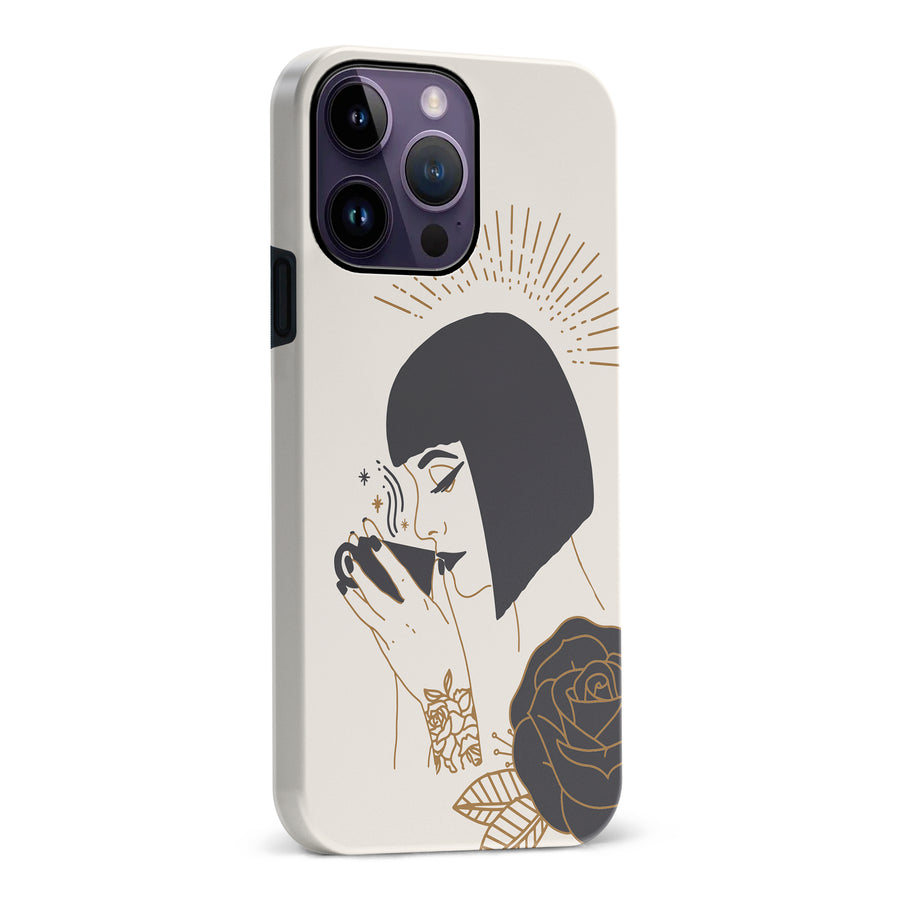 iPhone 14 Pro Max Cleopatra's Coffee Phone Case