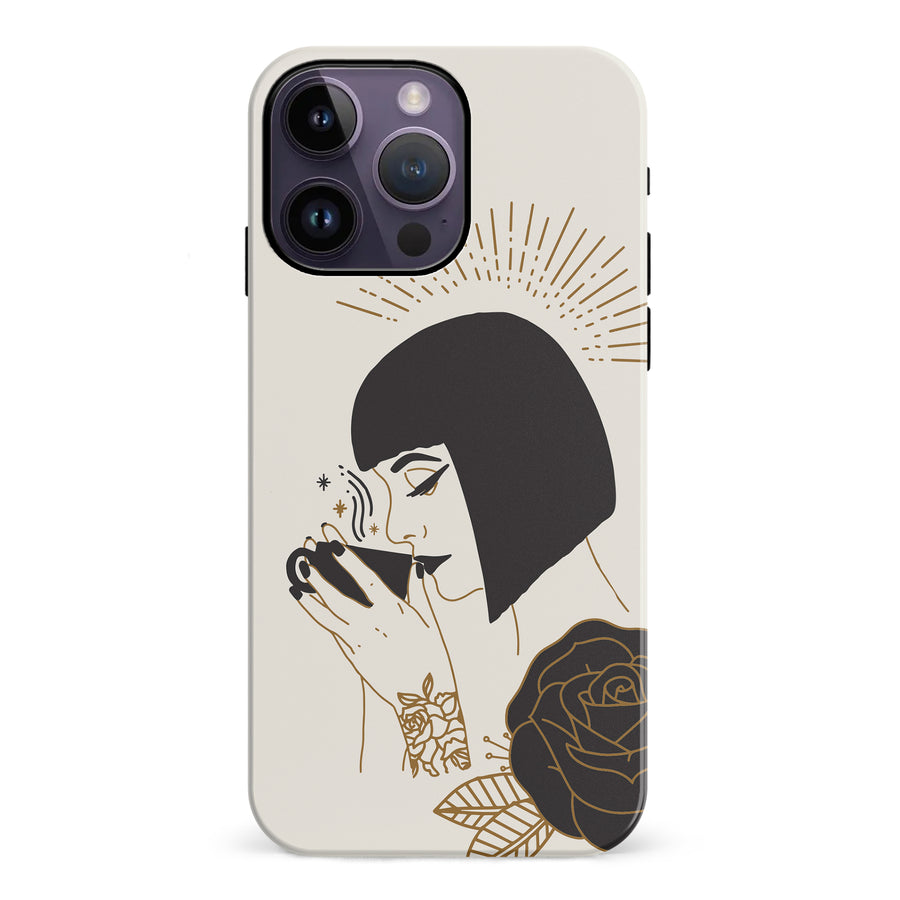 iPhone 14 Pro Max Cleopatra's Coffee Phone Case