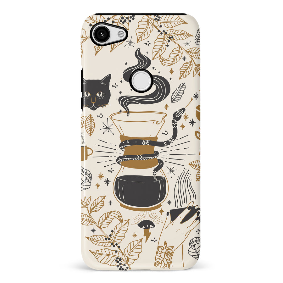 Google Pixel 3 XL Wild Coffee Phone Case