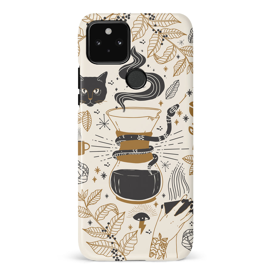 Google Pixel 5 Wild Coffee Phone Case