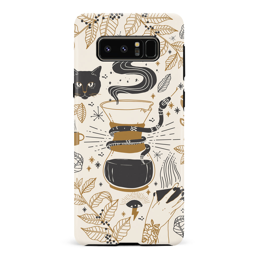Samsung Galaxy Note 8 Wild Coffee Phone Case