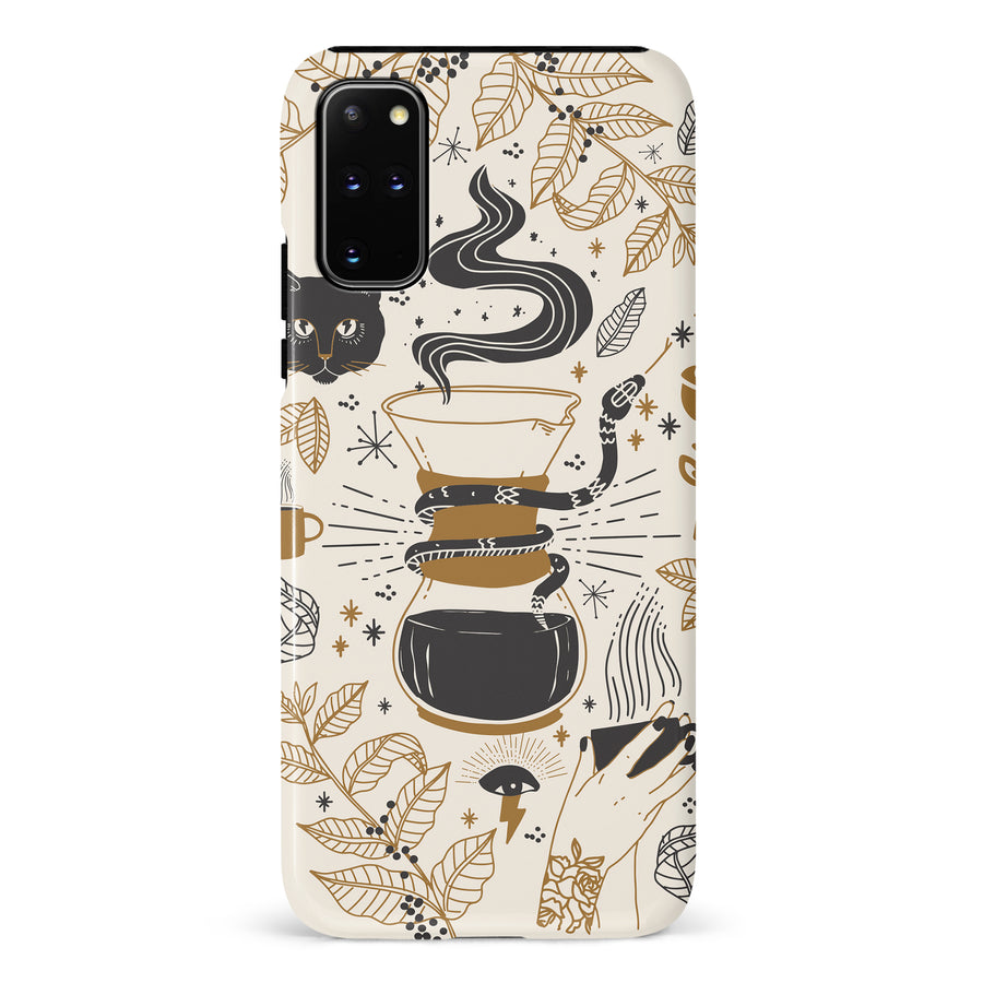 Samsung Galaxy S20 Plus Wild Coffee Phone Case