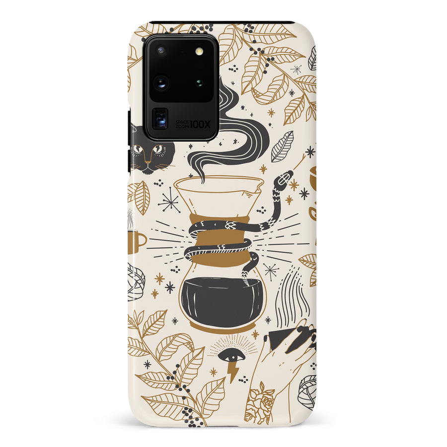 Samsung Galaxy S20 Ultra Wild Coffee Phone Case