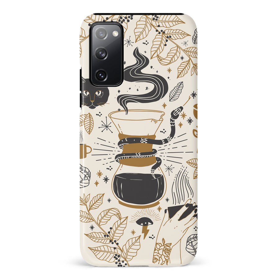 Samsung Galaxy S20 FE Wild Coffee Phone Case