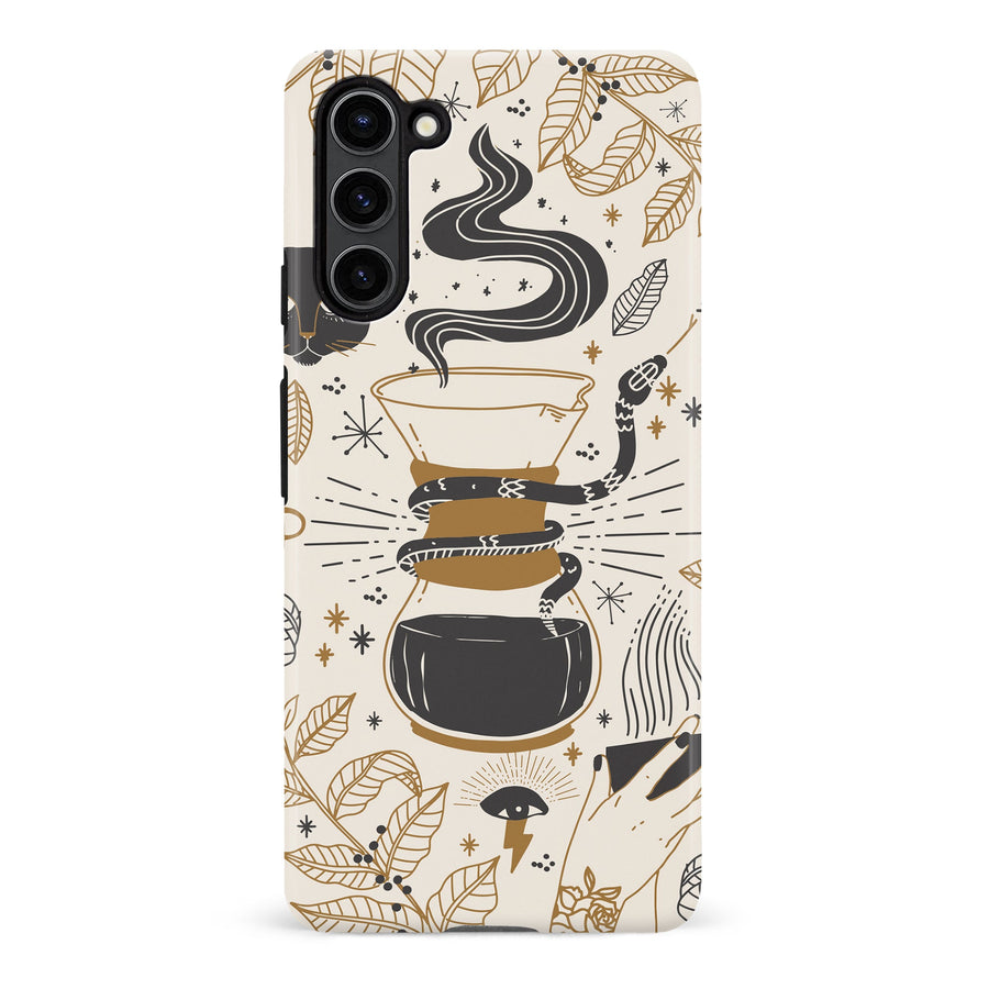 Samsung Galaxy S23 Plus Wild Coffee Phone Case