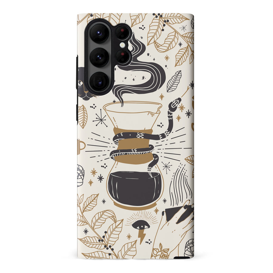 Samsung Galaxy S23 Ultra Wild Coffee Phone Case