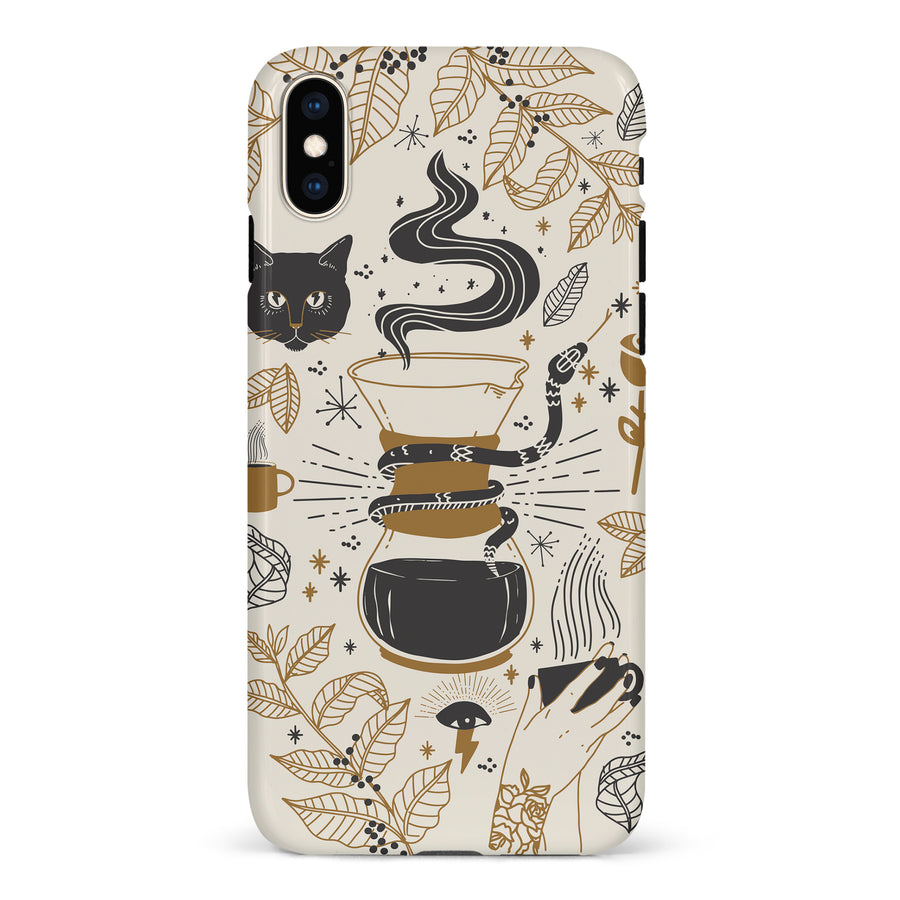 iPhone XS Max Wild Coffee Phone Case