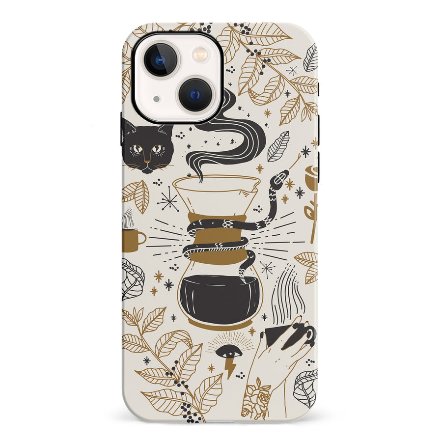 iPhone 13 Wild Coffee Phone Case