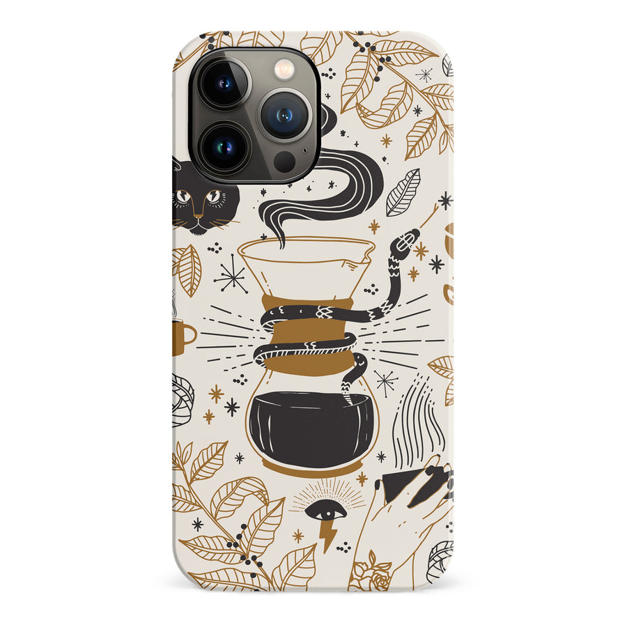 iPhone 13 Pro Max Wild Coffee Phone Case