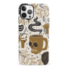 iPhone 12 Coffee Skull Phone Case