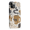 iPhone 13 Pro Max Coffee Skull Phone Case