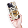 iPhone 14 Pro Max Coffee Skull Phone Case
