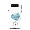 Samsung Galaxy Note 8 Coffee is a Hug in a Mug Phone Case in White