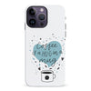 iPhone 14 Pro Max Coffee is a Hug in a Mug Phone Case in White