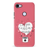 Google Pixel 3A Coffee is a Hug in a Mug Phone Case in Rose