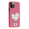 iPhone 13 Pro Max Coffee is a Hug in a Mug Phone Case in Rose