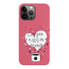 iPhone 13 Pro Max Coffee is a Hug in a Mug Phone Case in Rose