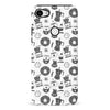Google Pixel 3 XL Coffee Stuff Phone Case in Black/White