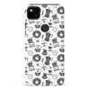 Google Pixel 4A Coffee Stuff Phone Case in Black/White