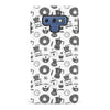 Samsung Galaxy Note 9 Coffee Stuff Phone Case in Black/White