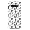 Samsung Galaxy S10 Plus Coffee Stuff Phone Case in Black/White