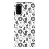 Samsung Galaxy S20 Plus Coffee Stuff Phone Case in Black/White