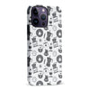 iPhone 14 Pro Max Coffee Stuff Phone Case in Black/White