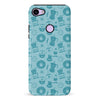 Google Pixel 3 Coffee Stuff Phone Case in Cyan