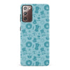 Samsung Galaxy Note 20 Coffee Stuff Phone Case in Cyan