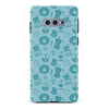 Samsung Galaxy S10e Coffee Stuff Phone Case in Cyan