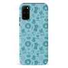 Samsung Galaxy S20 Plus Coffee Stuff Phone Case in Cyan