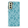 Samsung Galaxy S22 Plus Coffee Stuff Phone Case in Cyan