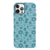 iPhone 12 Coffee Stuff Phone Case in Cyan