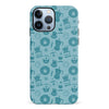 iPhone 12 Pro Coffee Stuff Phone Case in Cyan