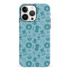 iPhone 13 Pro Coffee Stuff Phone Case in Cyan