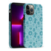 iPhone 13 Pro Max Coffee Stuff Phone Case in Cyan