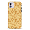 iPhone 11 Coffee Stuff Phone Case in Yellow