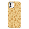iPhone 12 Mini Coffee Stuff Phone Case in Yellow