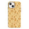 iPhone 13 Mini Coffee Stuff Phone Case in Yellow